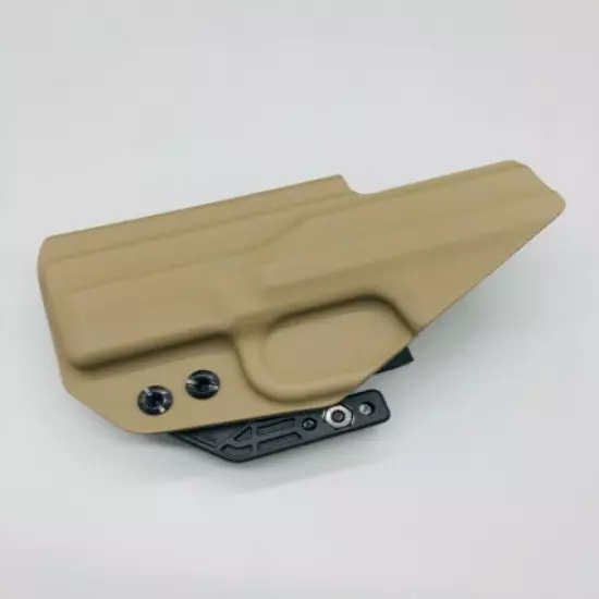 M&P Shield 45 Tan Kydex IWB Proteus Holster (with Mod Wing) USA Veteran Made