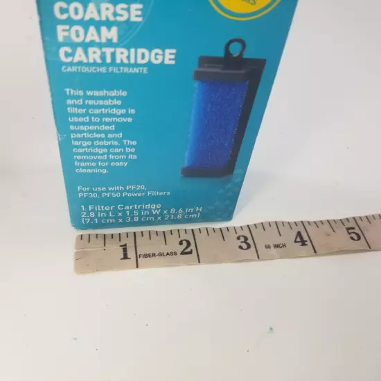 National Geographic Coarse Foam Cartridge PF20 PF30 PF50 New In Box