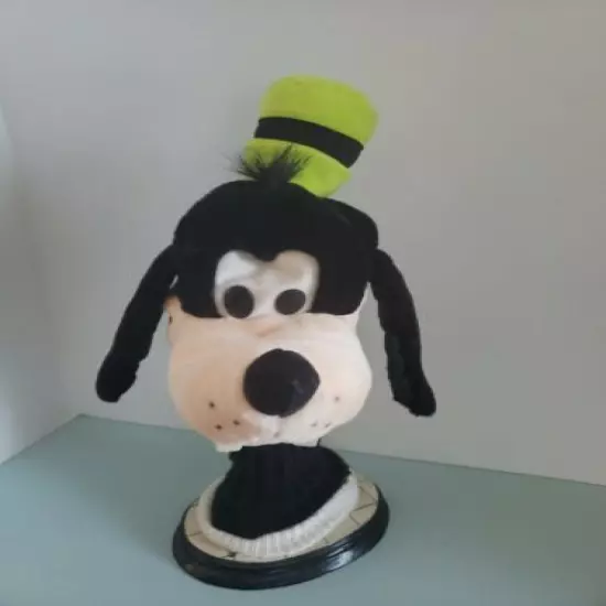 Vtg Disneyland Walt Disney World WDW Goofy Plush Golf Club Head Cover Sock 17in