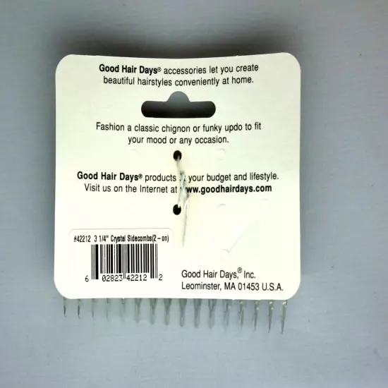 The Original Grip-Tuth® Good Hair Days Tuck Side Combs Made in USA Mix&Match