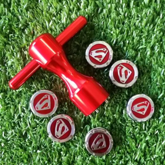 2pcs Red Superman Golf Weight for Scotty Cameron Newport Putter 5-30g 