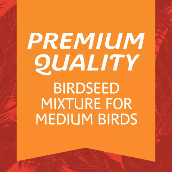 Medium Bird Everyday Blend Dry Bird Food for Cockatiels, Love Birds; 3 Lb Bag