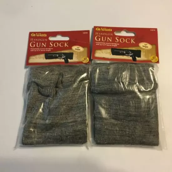 2 Pair Allen Knit Hunting Shooting Handgun Pistol Gun Cover 14" Sock 1314