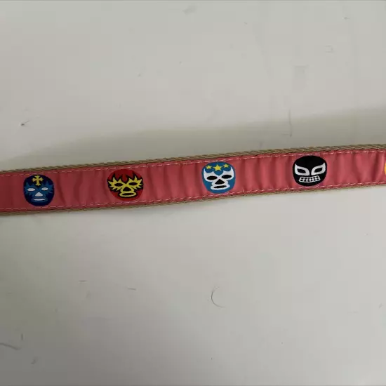 LUCHADORES Belt Size 30 By Salty Umbrella Lucha Libre