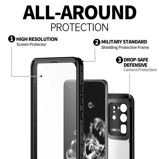 For Samsung Galaxy S20 / S20+ Plus S20 Ultra 5G Case Waterproof Shockproof Cover