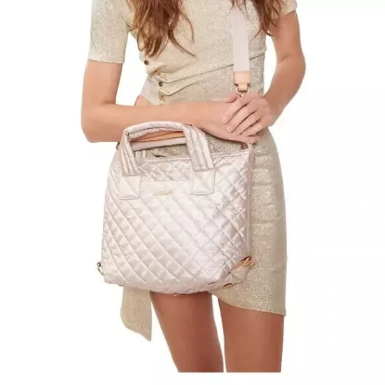 Mz Wallace Inc Small Sutton Crossbody Lt Pastel Silver