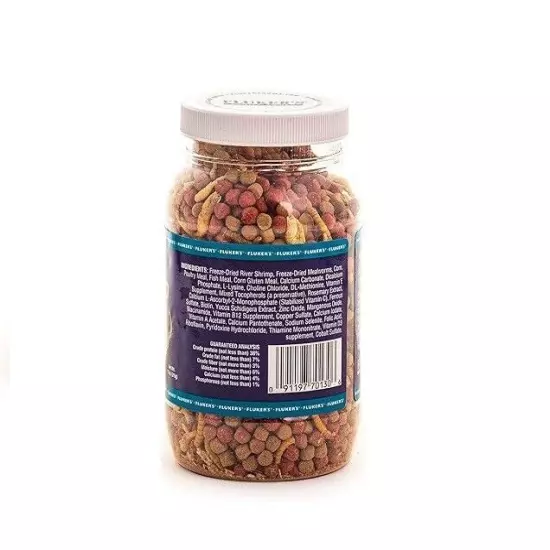 Fluker's Buffet Blend Aquatic Formula, Turtle Food with Freeze, Dried Shrimp, Me