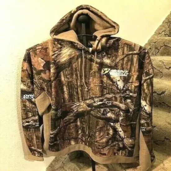 Scent Shield Realtree AP or Mossy Oak Camo Fleece Hoodie Turkey Hunting NWT