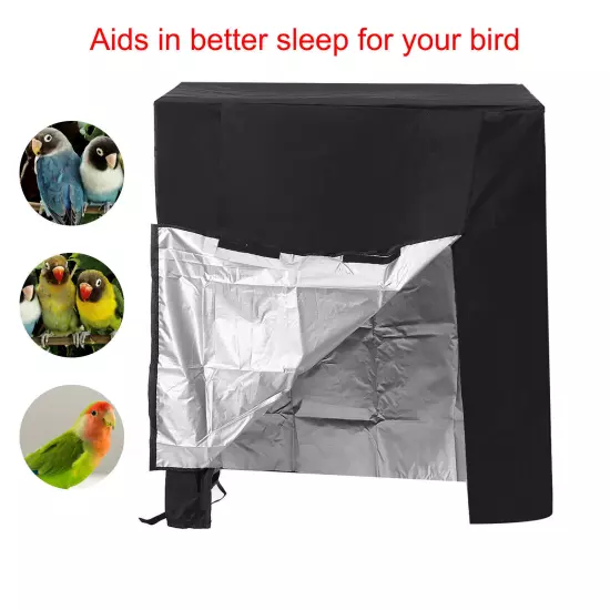 Large Guard Parrot Night Pet Bird Cage Cover Breathable Protective Dust Proof T8