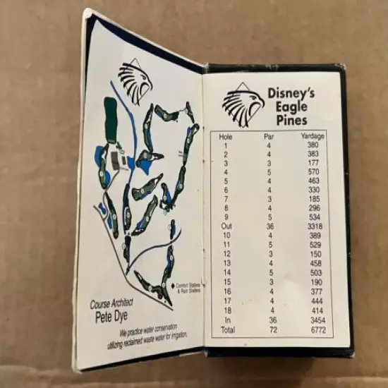 Disney’s - Eagle Pines & Osprey Ridge Golf Balls - 1992 - Unused In Box