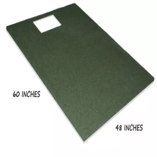 4 x 5 Golf Mat For Optishot Simulator Practice Golf Grass Turf Mat With Foam Pad