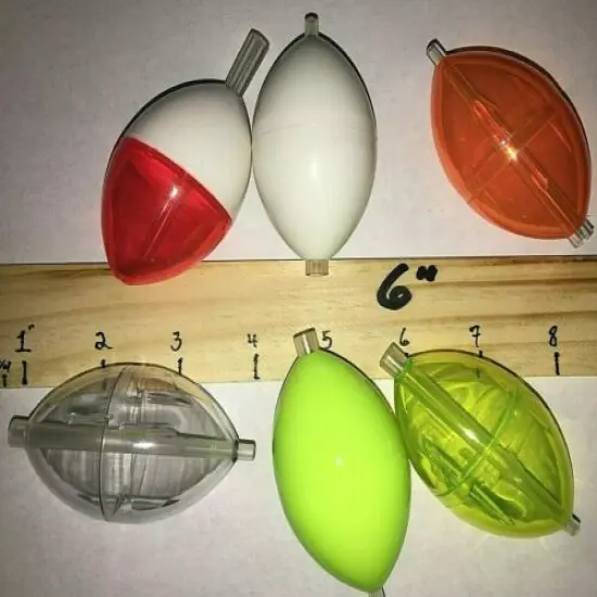 TOUGH BUBBLE slip bobbers sz 2 1/2" LG fill w/ h2o Double-X Tackle Colorado USA