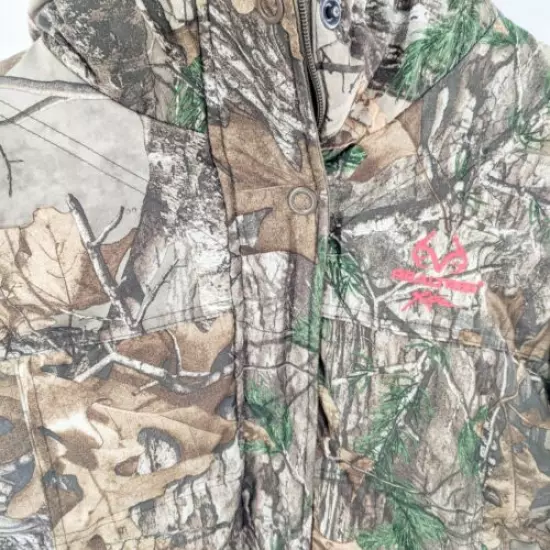 Realtree Camo Jacket Lined Hunting Coat Men Size L