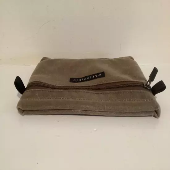 Waterfield SF Bags Gear Pouch Waxed Canvas : Brown Color : Travel :.