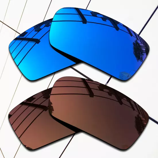 TRUE Polarized Replacement Lenses for-Oakley Gascan Frame OO9014 Multi-Colors