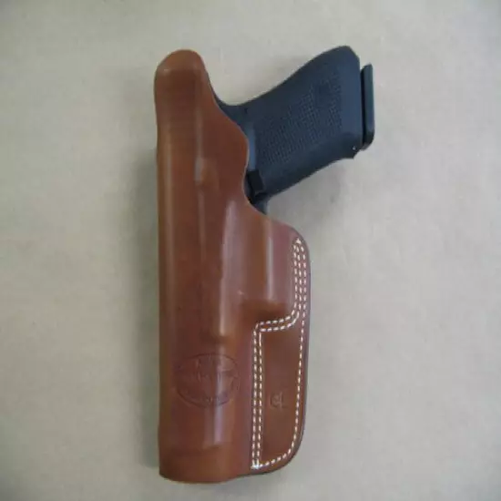 Ruger P93, P94, P345 Leather In The Waistband Concealed Carry Holster CCW TAN RH