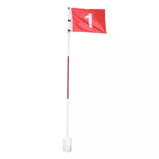 Golf Flagsticks Hole Cup Flag Golf Pin Flags For Standard Golf Practice Course