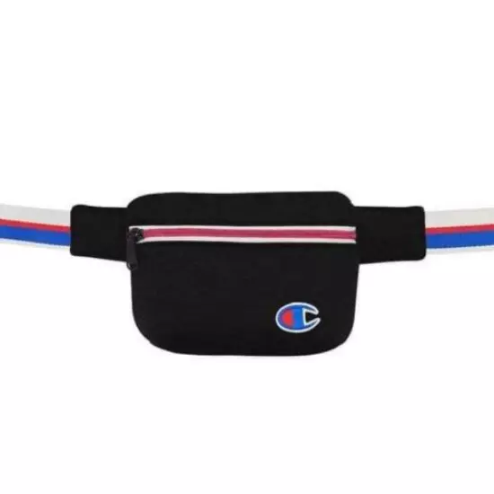 Champion Waist Shoulder Multi Purpose Belt Bag Adjustable Strap Buckle Black New