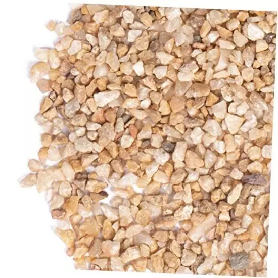 s Pebbles for Indoor Plants, 1/5 Inch Pea Gravel for Fish Tank, 5lb Mixed