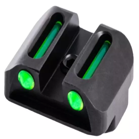 TRUGLO TG131X Fiber Optic Set, Handgun, Springfield XD, Black, One Size