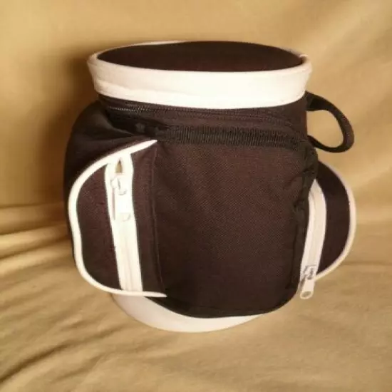 Golf Bag Shaped Ditty Bag + Woven Golf Towel - New Salesman Samples