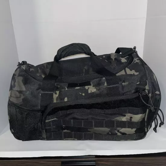 Highland Tactical Forest Camo Bag Heavy Duty Military USA W/ Shoe Compartment