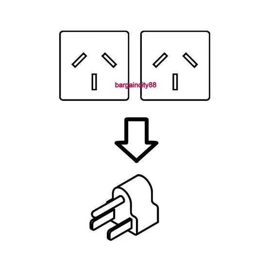 New Travel Adapter Adaptor Power Socket to Plug Australia AU NZ To USA Canada