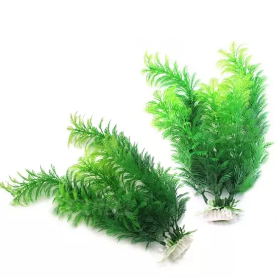 Artificial Grass Aquarium Ornament Water Plant Plastic Large FAST For Fish P8R3