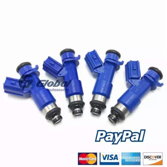 GA 4X Fuel Injectors For Honda Acura RDX 410cc B16 B18 K20 K24 Type R