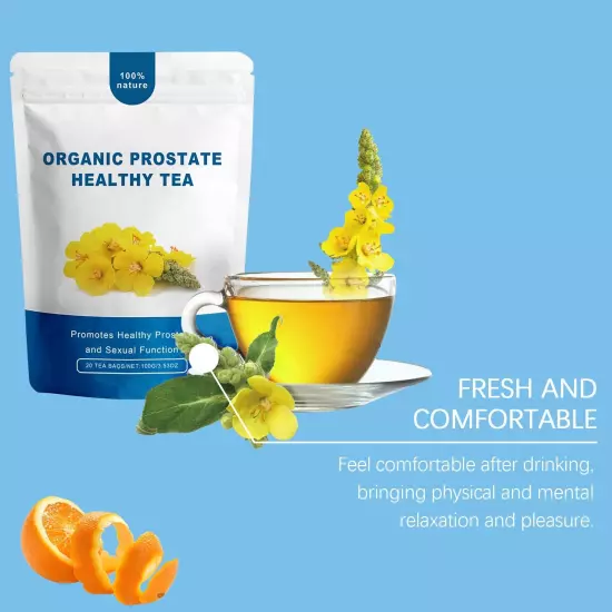 Organic Prostate Health Tea Natural Support Blend 100g-PROSTATE TEA