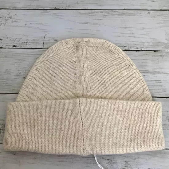 NWT Everlane Felted Merino Beanie in Heathered Oat Size OS