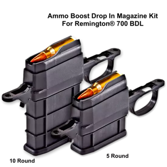 Ammo Boost Drop-In Magazine Kit - For REM 700 BDL 5RND .223 Rem./.204 RugerSA