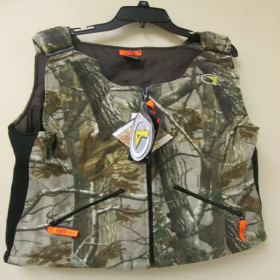 NEW SHE SAFARI OUTDOORS APPAREL C4 WOMENS HUNTING VEST REALTREE AP CAMO