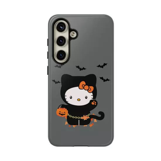 HALLOWEEN HELLO KITTY Phone Case, iPhone and Samsung Glossy Tough Phone Cases