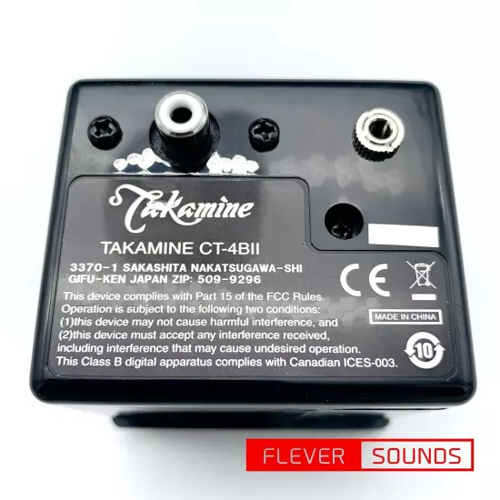 Takamine CT-4BII PTU Guitar Mount Type Pickup Preamplifier for Acoustic Guitar