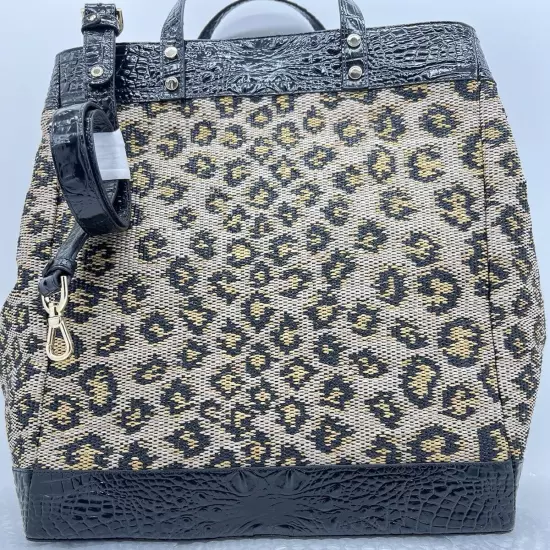 Brahmin Miriam II Multi Tybee X-Large Tote Handbag Cheetah Print NWOT NEW