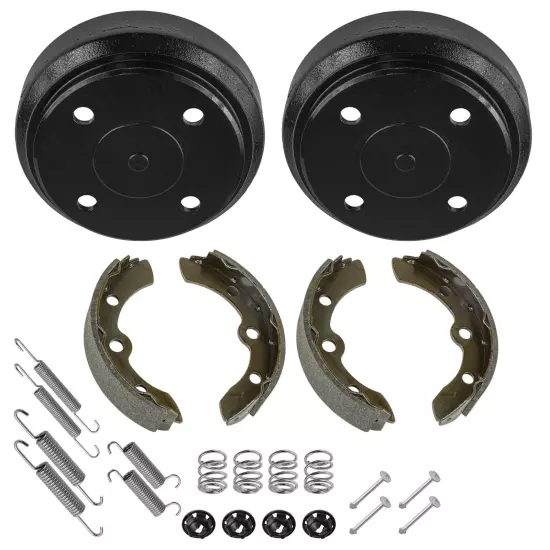 2x Brake Drum & Shoe For Club Car Gas & Electric 1995-up DS & Precedent