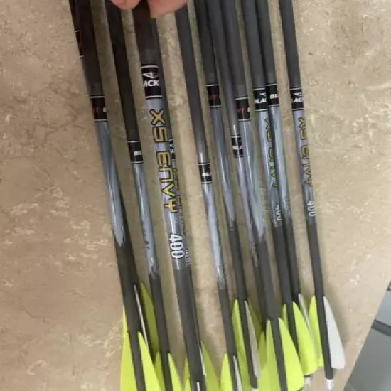 12 Blackout Envy X5 Carbon Arrows