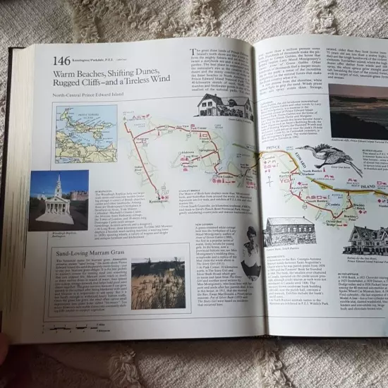 1980 Vintage Book Canadian Book of the Road (travel book)