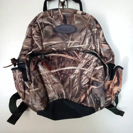 Boyt Wetland Camo Advantage Max 4 HD Backpack Zip Up Pockets Outdoors Camping