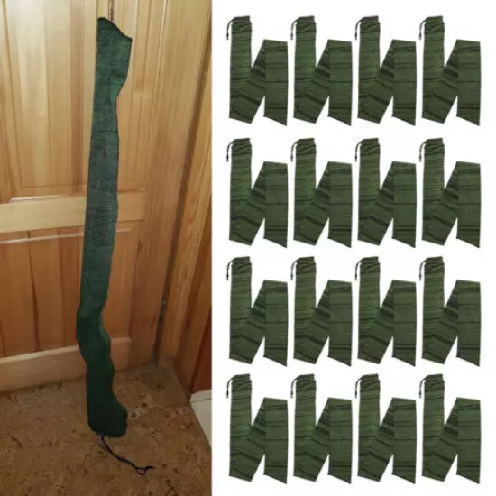 54" Green Gun Sock Lot Wholesale Silicone Treated Rifle Shotgun Sleeves Storage