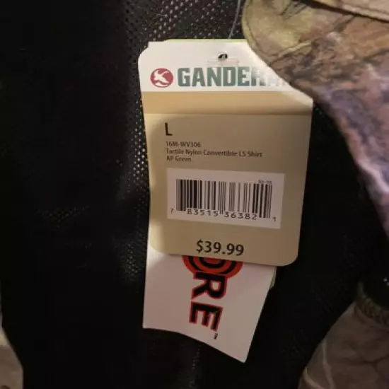 Gander Mountain Hunting Shirt, Size L