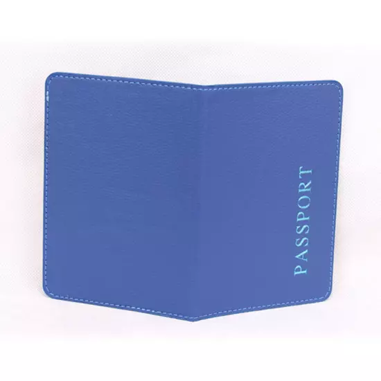 Travel Card Holder Wallet Passport ID Holder PU Leather Cover Case Bag Unisex