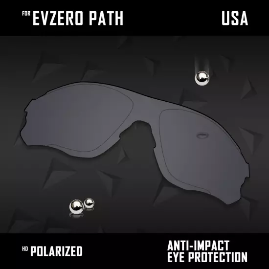 Anti Scratch Polarized Replacement Lenses for-Oakley EVZero Path OO9313 Options