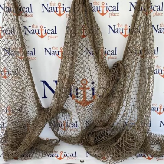 Authentic Used Fishing Net ~ Old Vintage Fish Netting ~ Nautical Maritime Decor