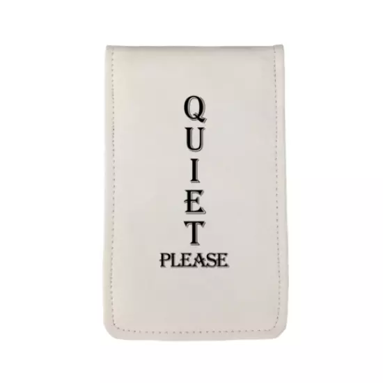 Quiet Please Sunfish Golf Scorecard Yardage Book Holder Cover