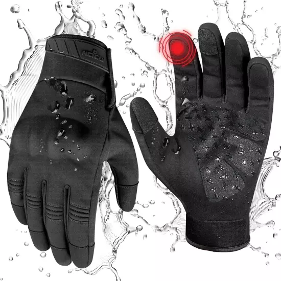 Tactical Airsoft Shooting Gloves Touch Screen Full Finger Water Resistant Gloves