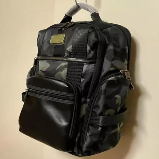 Tumi Shepard Deluxe Briefs Backpack Camouflage Green/New/Outlet products