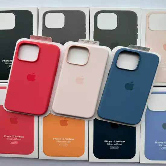 Cover with Magsafe New Silicone Case For Apple iPhone 15 14 13 12 Plus Pro Max 