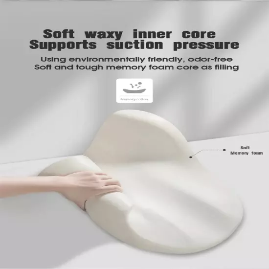 Memory Foam Car Neck Pillow Protective Lumbar Back Support Car Headrest Cushion